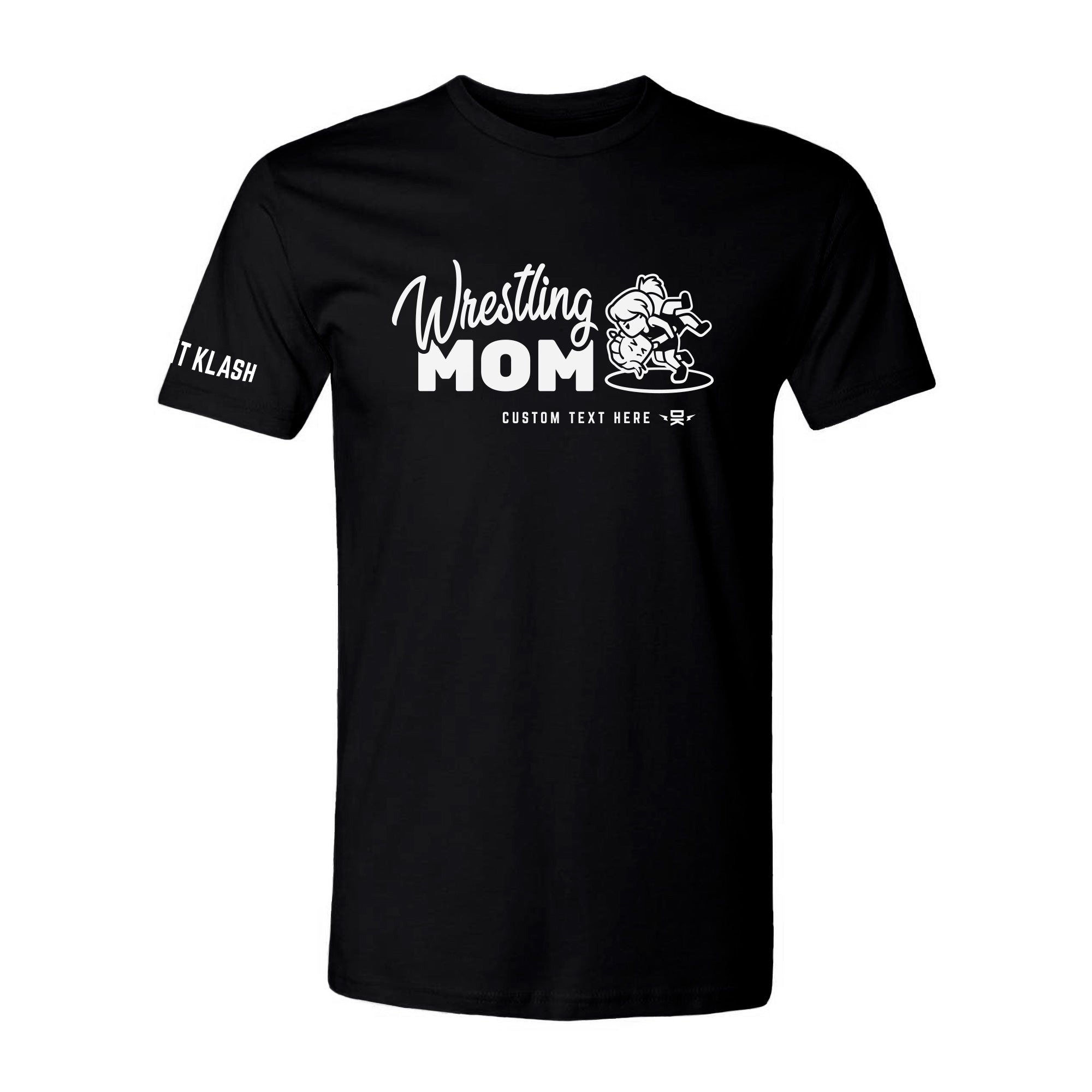 Wrestling Mom T-Shirt - Black