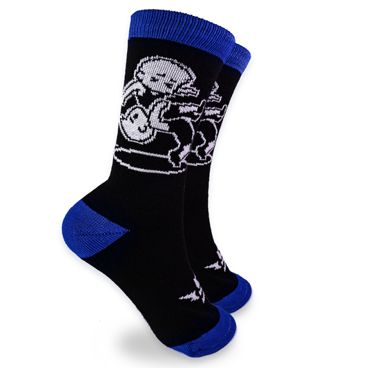 Boys Suplex Crew Socks - Blue