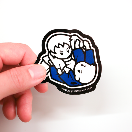 Boys Rolling Sticker - Black, Blue
